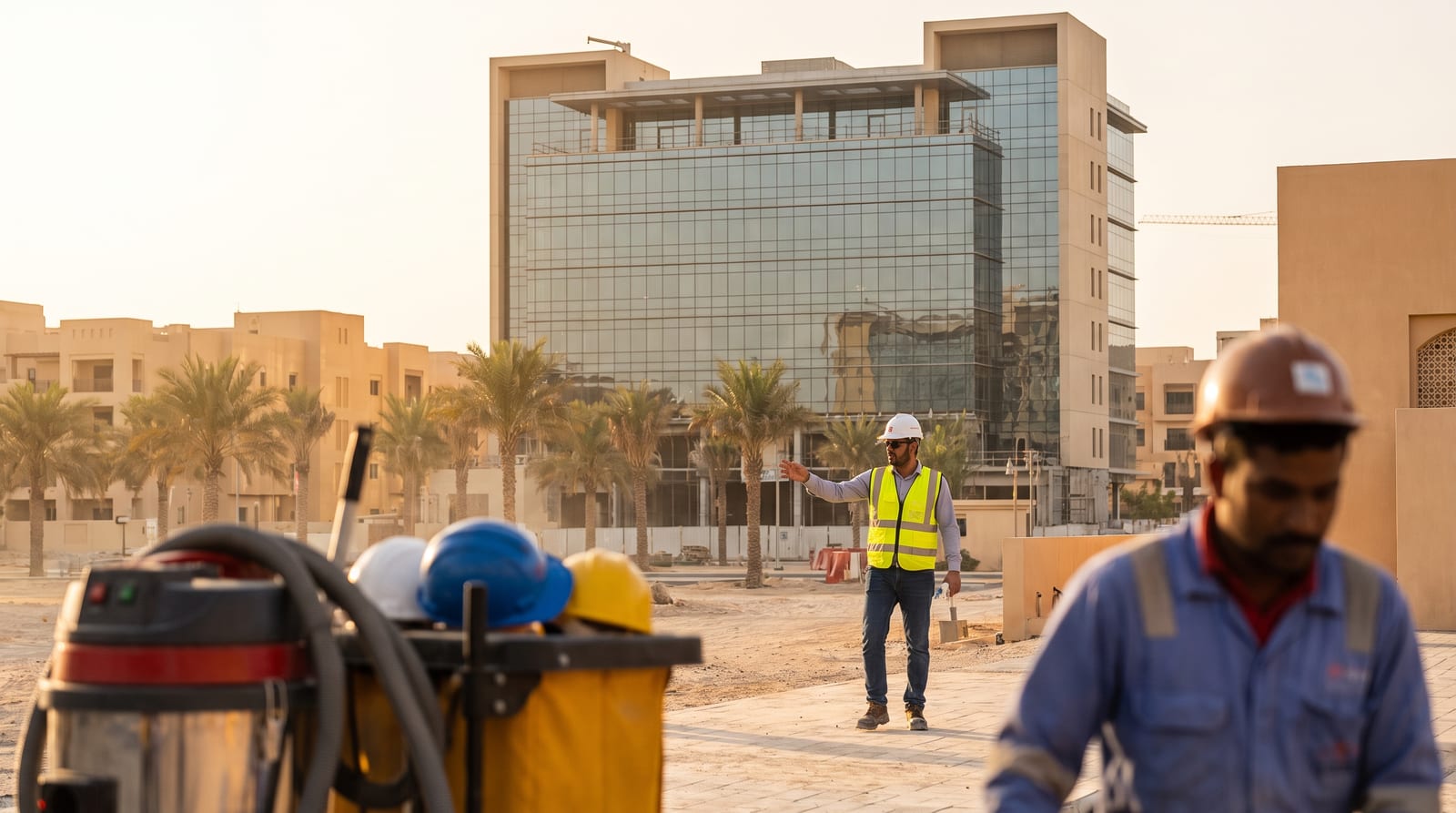 تنظيف ما بعد البناء للمشاريع حي الأندلس بالرياض