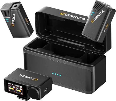 نظام ميكروفون لاسلكي احترافي كوميكا - Comica BOOMAX Wireless Microphone System